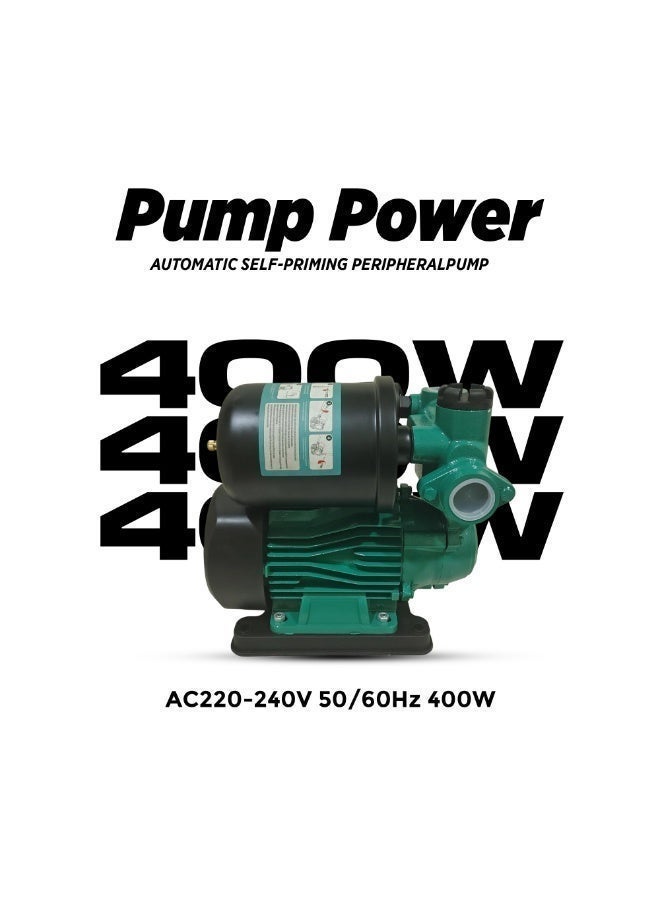 Hi Max Self Priming Water Pump, 400W Electric Pressure Booster, Garden Water Pump 0.5HP Centrifugal, Copper Motor Electric Water Pump for Home, Garden & Tank Transfer, water pressure pump for consistent flow and efficient water lifting in homes, gardens, and farms. - Image 3